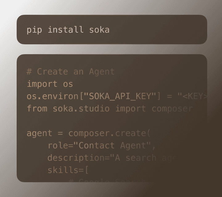 Ready-to-use SDK and APIs